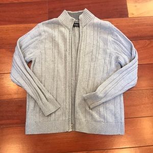 Haggar Men’s Zip-Up Sweater